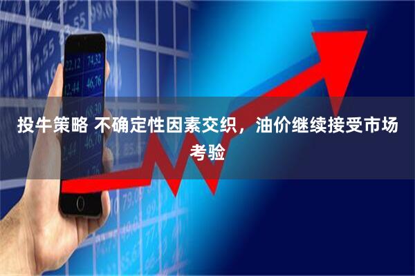 投牛策略 不确定性因素交织，油价继续接受市场考验